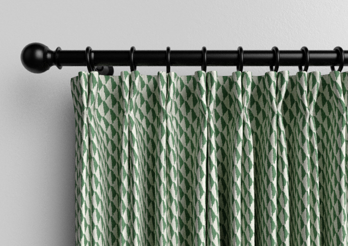 Jaipur, Bottle Green - Made to Measure Curtains - Image 10